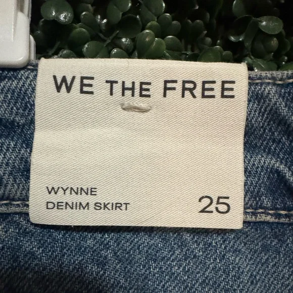 FREE PEOPLE We The Free Wynne Denim Skirt - Picture 10 of 16